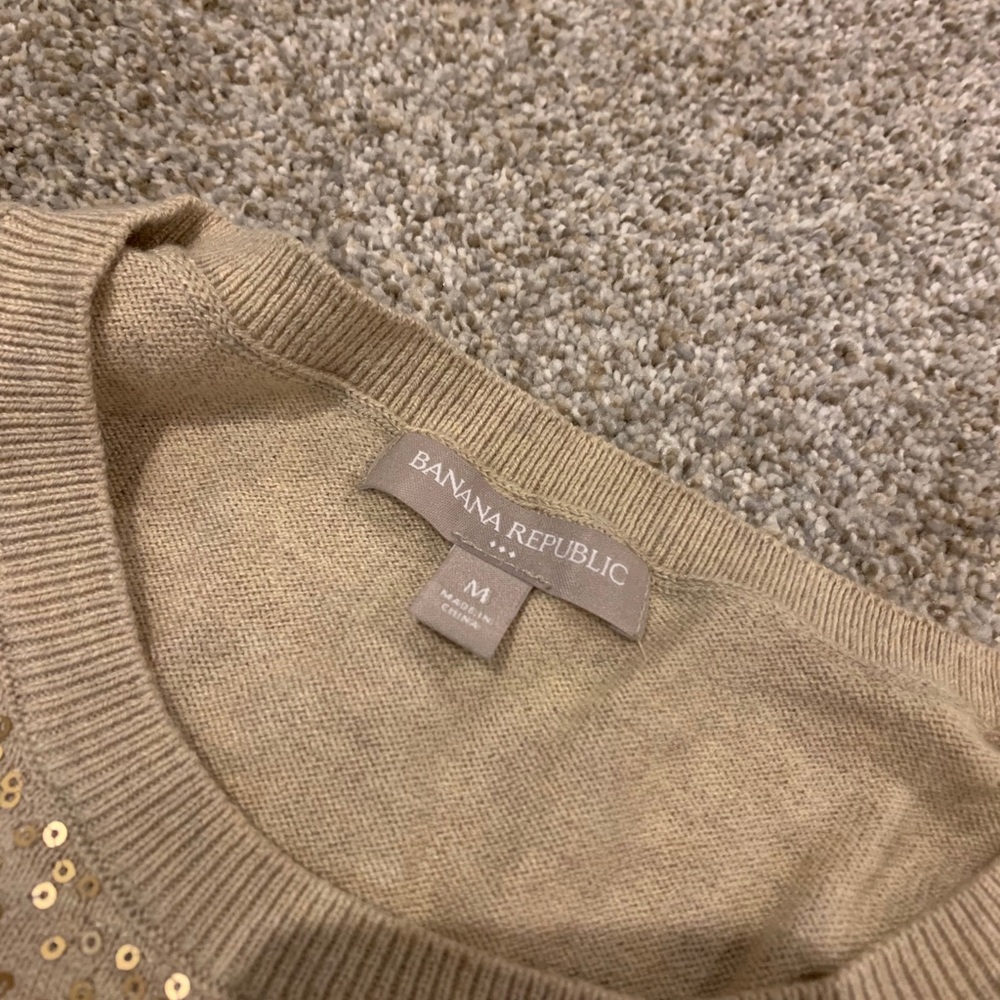 Sparkle your heart out Banana top sweater